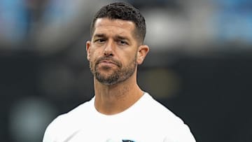 Carolina Panthers head coach Dave Canales