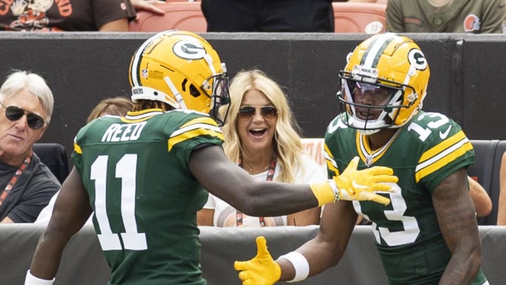 Dontayvion Wicks needed just one snap on the field to score a 65-yard touchdown in the Green Bay Packers' first NFL preseason game.