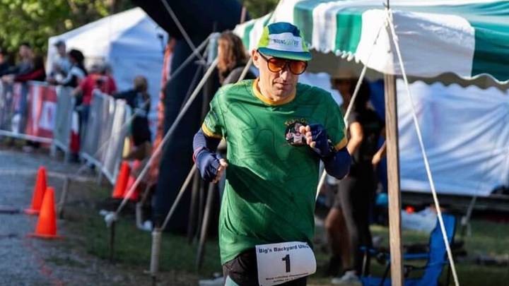 El objetivo era correr 168 vueltas a un circuito, pero Gore alcanzó 152. El objetivo era correr 168 vueltas a un circuito, pero Gore alcanzó 152.