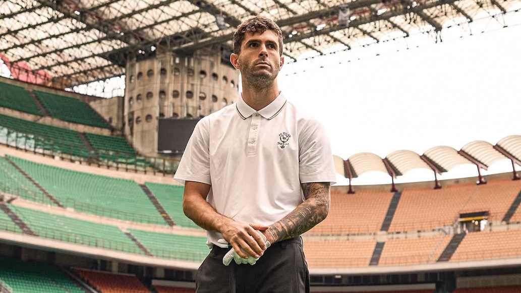 Christian Pulisic is the face of AC Milan's new golf range.