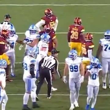 Commanders DT Daron Payne was ejected from Sunday’s game after throwing a punch at Amon-Ra St.