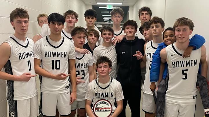 The Sherwood boys basketball team improved to 12-1 and debuted in the Top 25 Maryland boys basketball state rankings at No. 12.