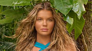 Ellie Thumann was photographed by Yu Tsai in Mexico. Swimsuit by Ola Vida.