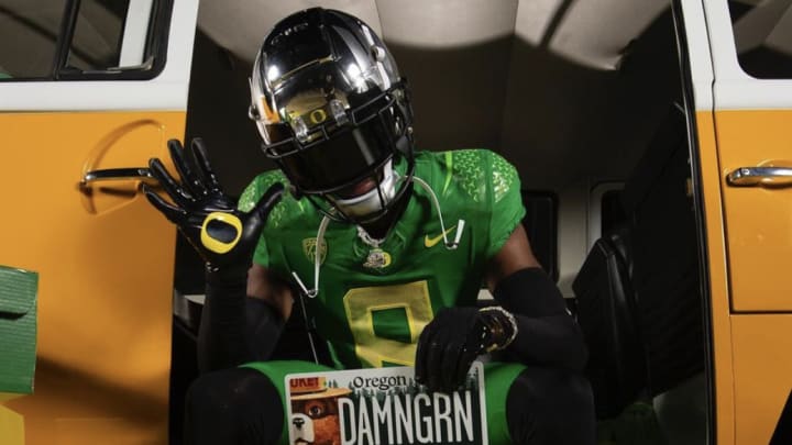 Trey McNutt on a visit to Oregon