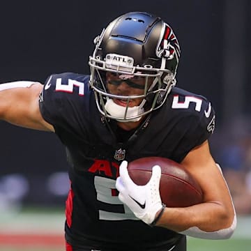 Atlanta Falcons receiver Drake London had a quiet performance in Sunday's season-opening loss to the Pittsburgh Steelers.