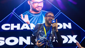 Sonicfox winning Mortal Kombat 1 at Evo 2025