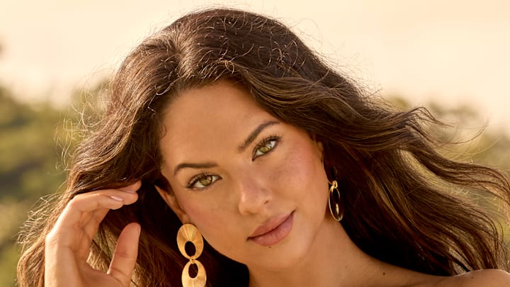 Christen Goff was photographed by Yu Tsai in Jamaica. Earrings by Brinker + Eliza. Christen Goff was photographed by Yu Tsai in Jamaica. Earrings by Brinker + Eliza.