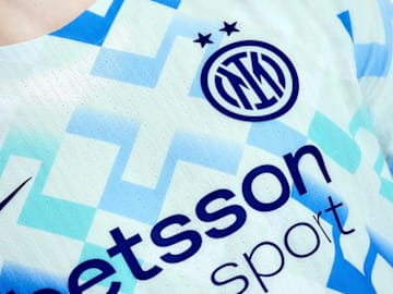 Inter Milan's new away kit.