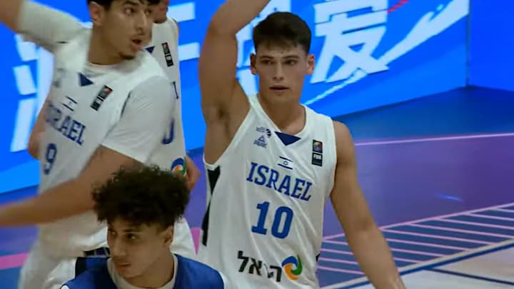 Omer Mayer at FIBA U19 World Cup Omer Mayer at FIBA U19 World Cup