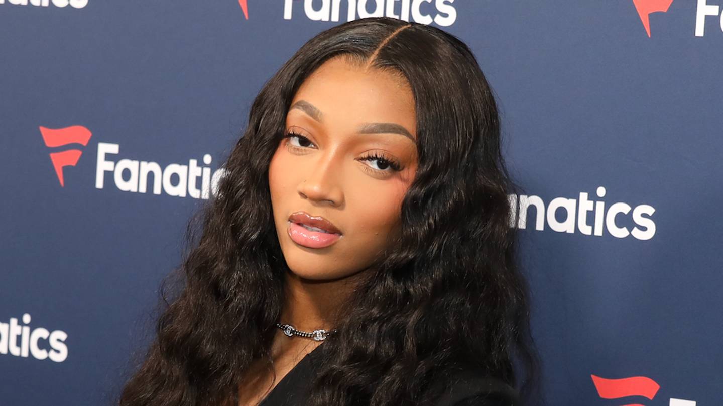 Angel Reese Goes Full ‘Matrix’ in JawDropping Leather Tunnel Look