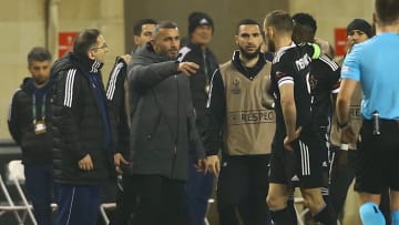 L'entraîneur de Qarabag a pris la décision de faire annuler le but de son attaquant pour une main évidente.