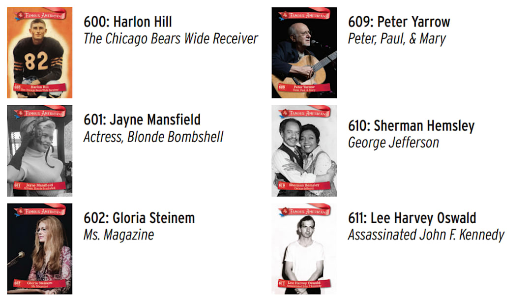 2025 Historic Autographs Famous Americans