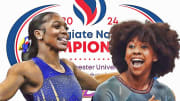 Morgan Price (Fisk) wins the all-around national championship and Kyrstin Johnson (Talladega) came in third place at the 2024 Women's USA Gymnastics Championships. 