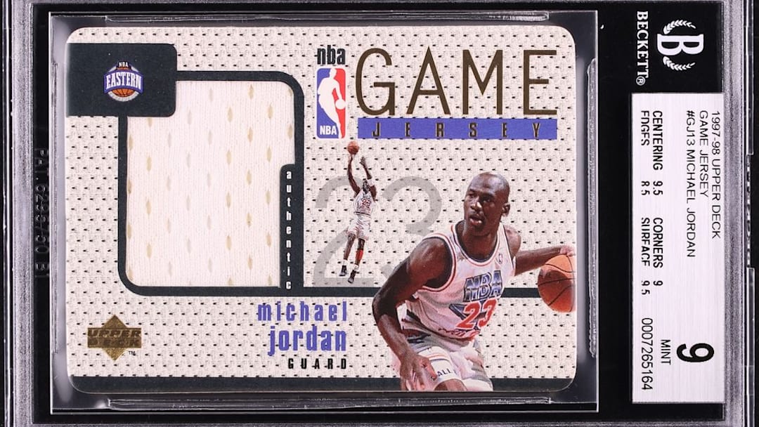 Michael Jordan 1997 All-Star Jersey Patch Card