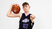Canadian teenager Jeremy Gohier is getting attention on the basketball court because of his immense height and skill set.