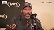 Bun B speaking at the Houston Roughnecks pregame press conference.  March 28, 2025; TDECU Stadium, Houston, Texas