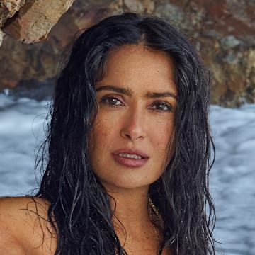 Salma Hayek Pinault was photographed by Ruven Afanador in Mexico. 