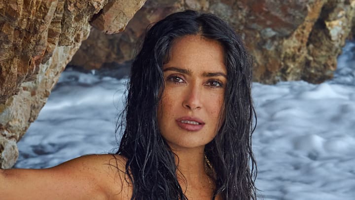 Salma Hayek Pinault was photographed by Ruven Afanador in Mexico. 