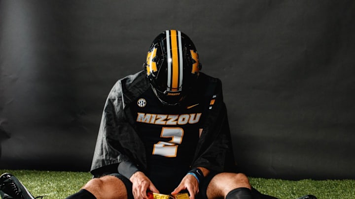 Mizzou quarterback commit Matt Zollers on a visit to the University of Missouri (courtesy of Mizzou Athletics).