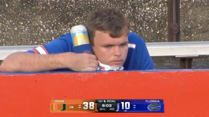 The Florida Gators kicked off their season with an ugly 41-17 loss to Miami at home on Saturday. 