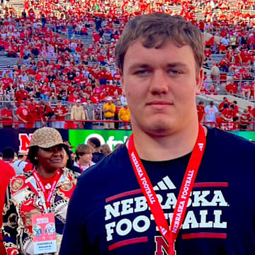 Four-star prospect Hudson Parliament on his visit to Lincoln.