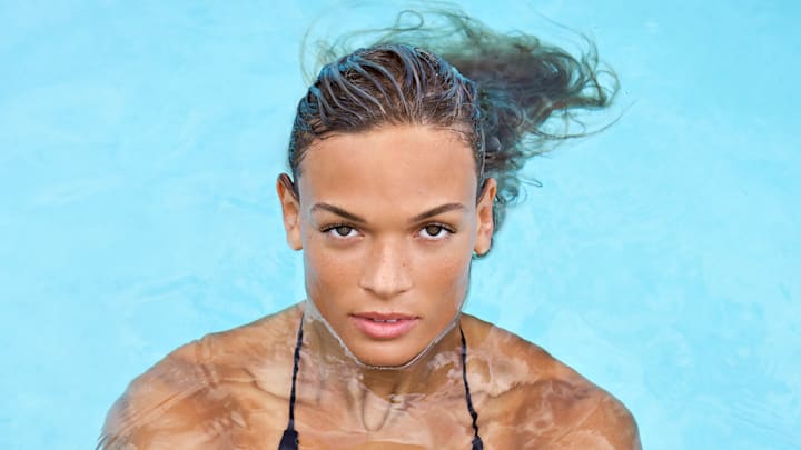 Anna Hall was photographed by Ben Horton at The Boca Raton. Anna Hall was photographed by Ben Horton at The Boca Raton.