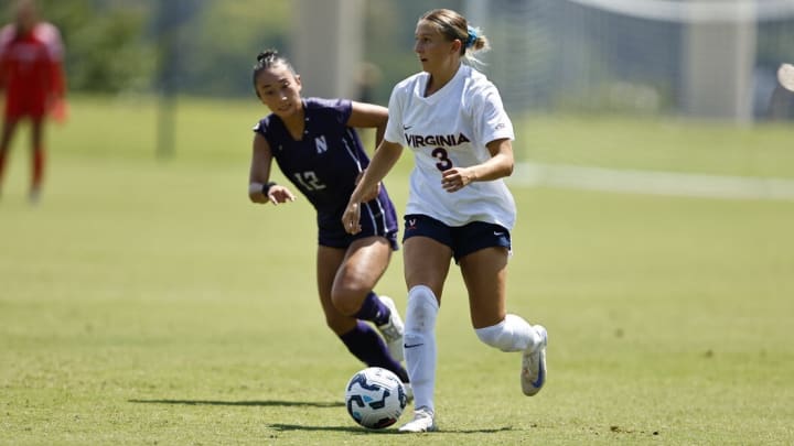 Virginia women's soccer moves to 2-0 on the season with a 2-0 shutout win over Northwestern.