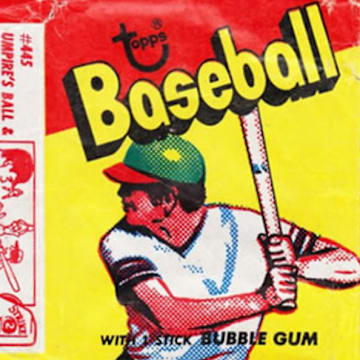 1973 Topps Baseball wax pack wrapper