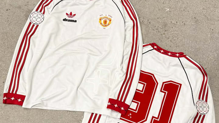 adidas x Drama Call x Manchester United. adidas x Drama Call x Manchester United.