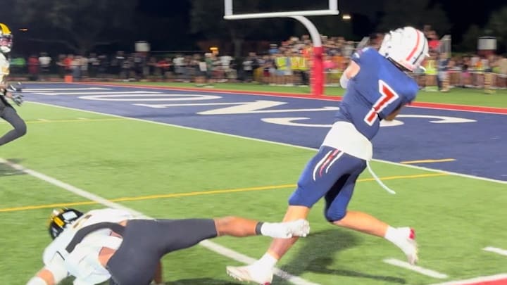 Jasen "Jroc" Lopez of Chaminade-Madonna, a 4-star receiver, caught 11 passes in a thrilling win against American Heritage. He is one of our candidates for this week's South Florida High School Football Player of the Week. Review each of the nominees and cast your vote.