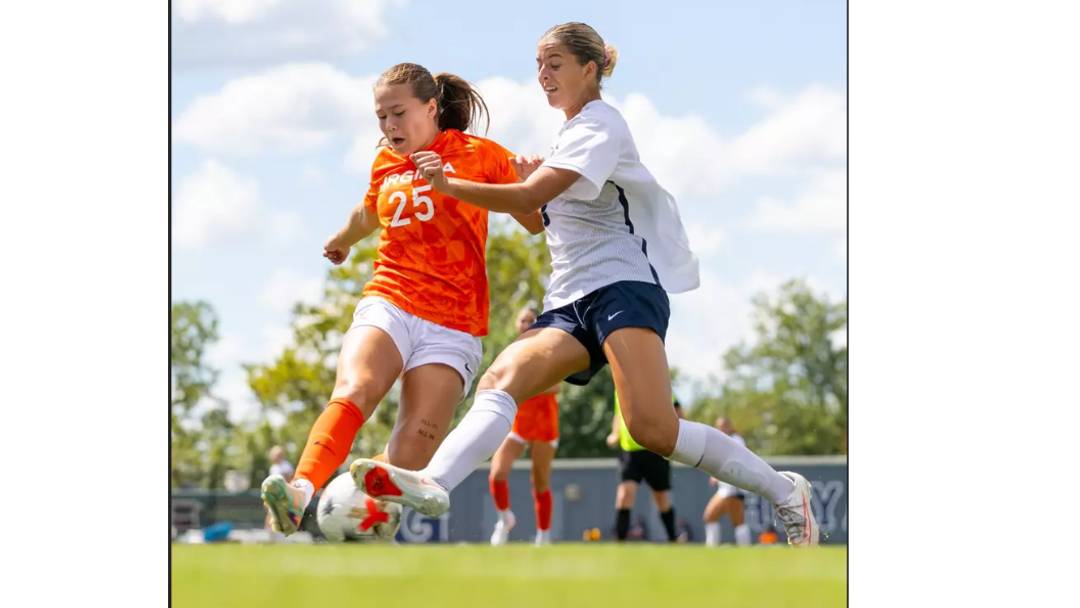 Kyra Koopman, in the most interesting aspect of the game, battles Abby Droner.