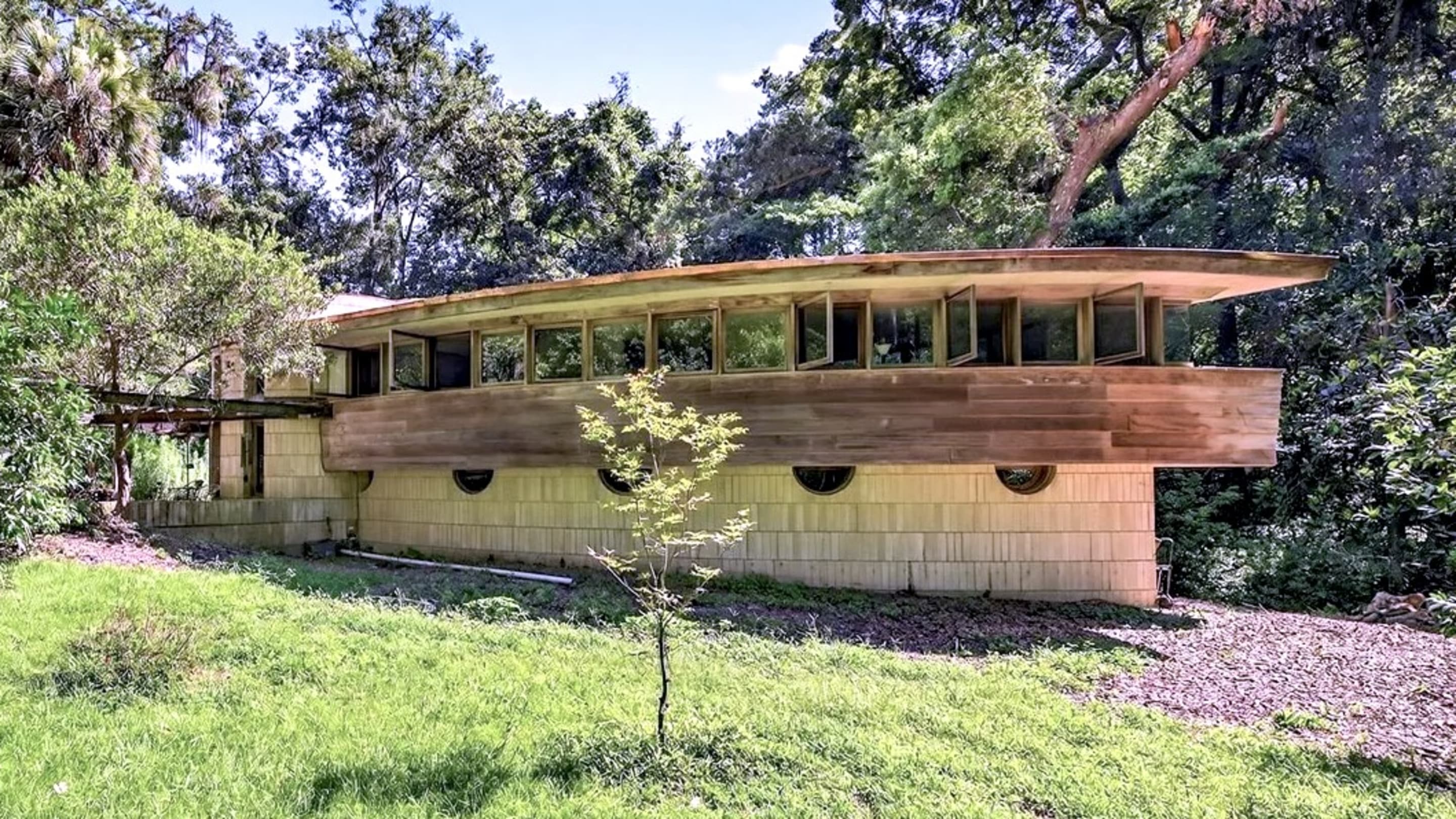 Rare Frank Lloyd Wright-Designed Home Hits the Market in Florida