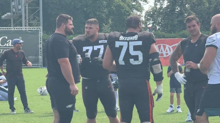 Landon Dickerson brought some beers to practice.