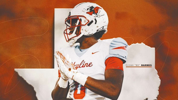 Elijah Barnes is committed to Texas