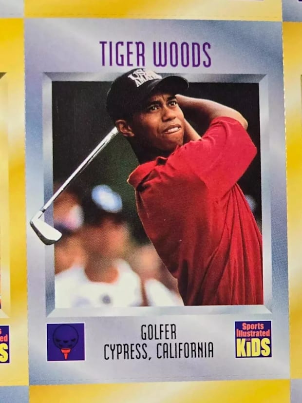 1996 SI For Kids Tiger Woods 