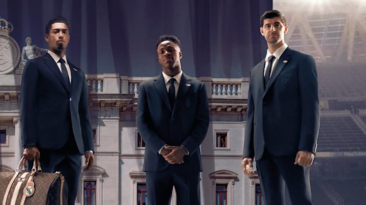 Real Madrid have teamed up with Louis Vuitton. Real Madrid have teamed up with Louis Vuitton.