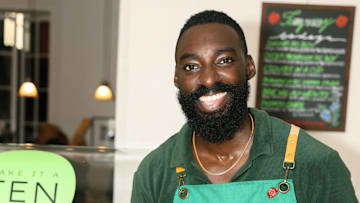 Celebrity chef and TV personality Chef Eric Adjepong. Image courtesy Tanqueray No. TEN
