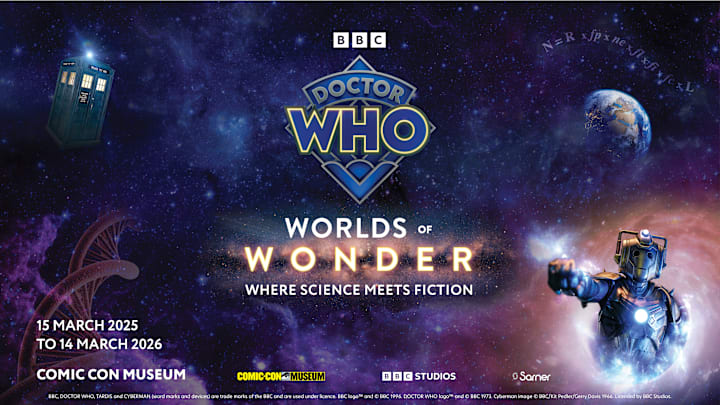 Comic-Con Museum®’s Doctor Who: World of Wonder exhibit. 