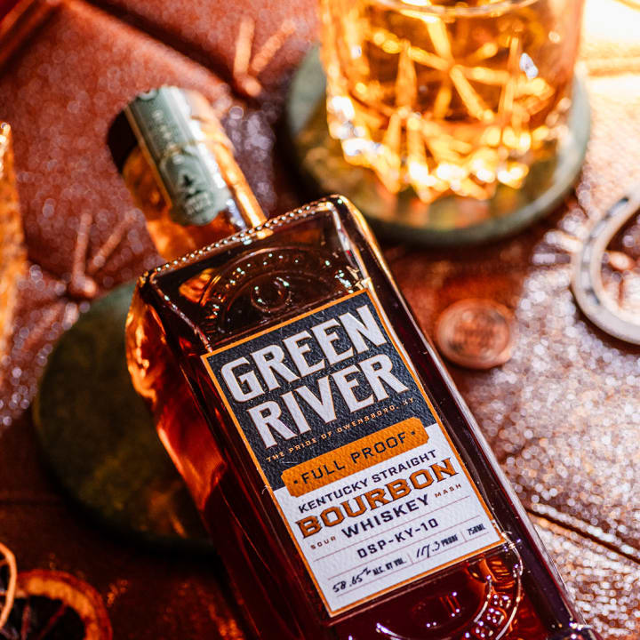 Green River Full Proof bourbon