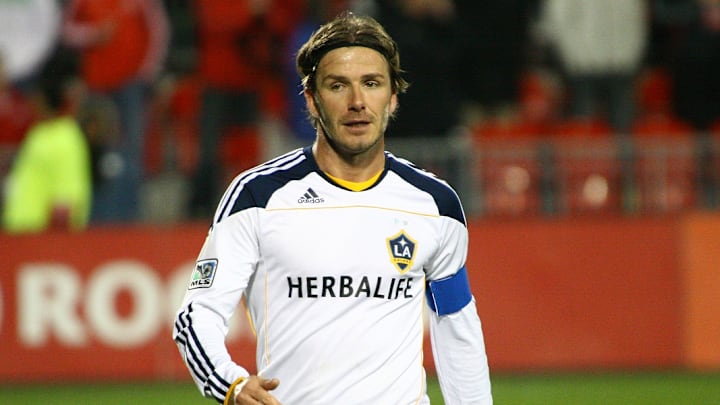 David Beckham signed with LA Galaxy in 2007.