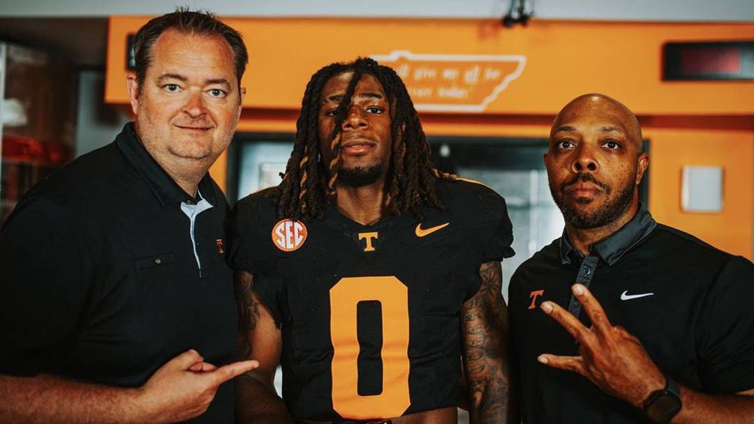 David Gabriel Georges on his official visit with the Tennessee Vols.