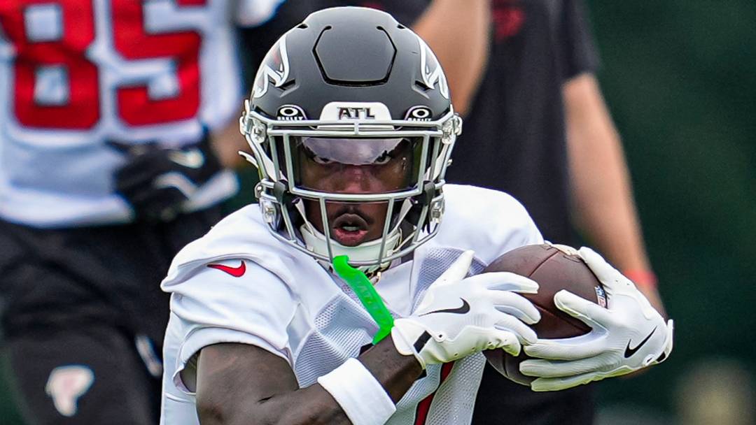 Atlanta Falcons wide receiver Zachariah Branch 