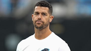Carolina Panthers head coach Dave Canales