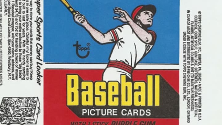 1977 Topps wrapper
