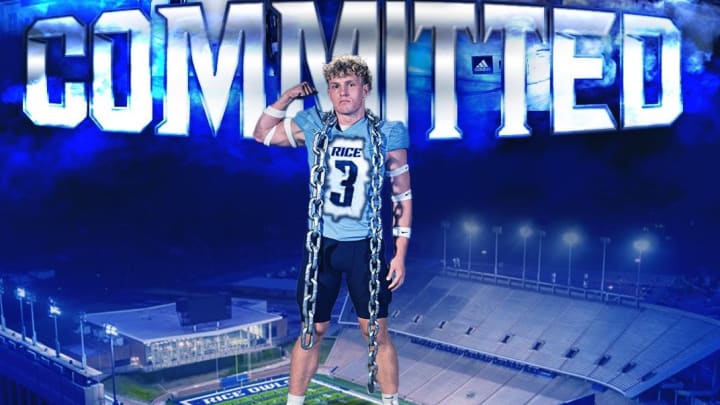 CJ Witten, Argyle Liberty Christian (Texas) 2025 linebacker, committed to Rice.