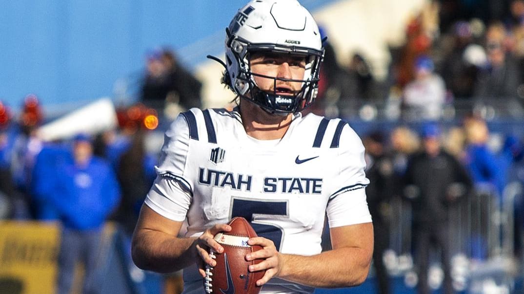 TRANSFER PORTAL: Utah State QB Cooper Legas Headed To Tulsa