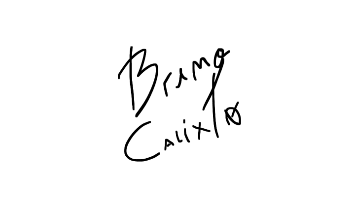 Autografo Breno Calixto