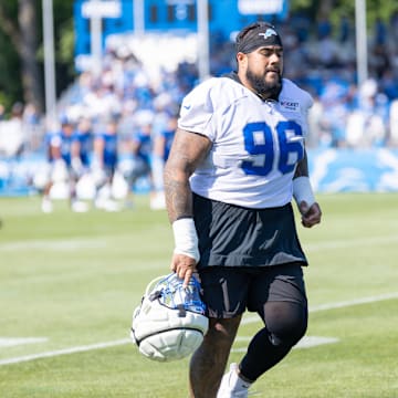 Detroit Lions defensive tackle Kyle Peko.