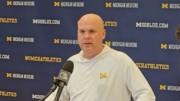 Michigan Offensive Coordinator Chip Lindsey