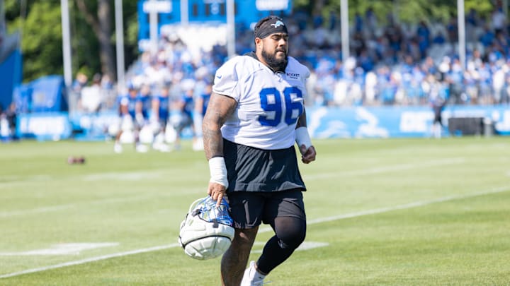 Detroit Lions defensive tackle Kyle Peko.